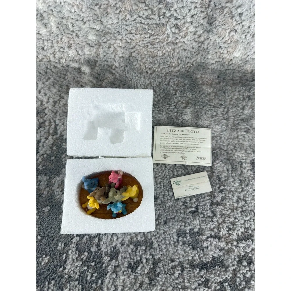 Fitz Floyd Charming Tails Every Bunny Needs A Friend Like You Figurine 88/147